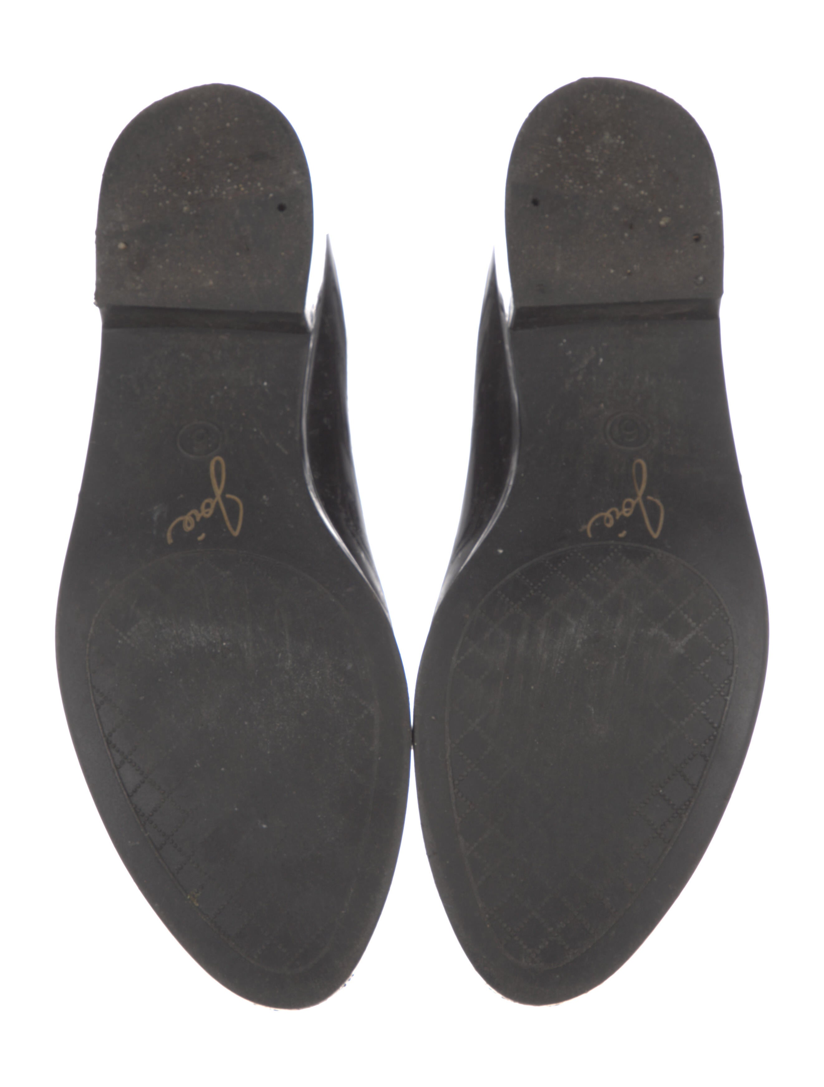 Joie Patent Leather Rain Boots